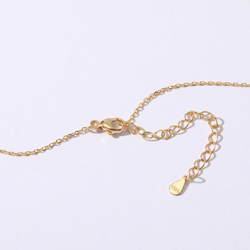 14K Gold Geometric Necklace