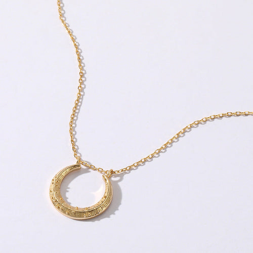 14K Gold Geometric Necklace